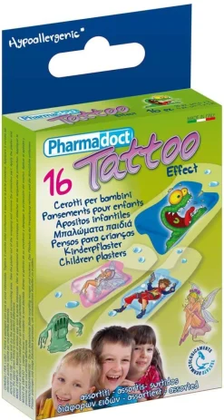 Bissolo Casa Cerotti<16 CEROTTI TATTOO FANTASY: vendita online 16 CEROTTI TATTOO FANTASY in offerta