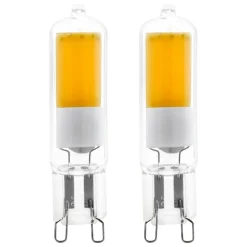 Bissolo Casa Lampadine<2 LAMPADINE A LED 6CM - G9 2W 4000K 220-240V 15000H: vendita online 2 LAMPADINE A LED 6CM - G9 2W 4000K 220-240V 15000H in offerta