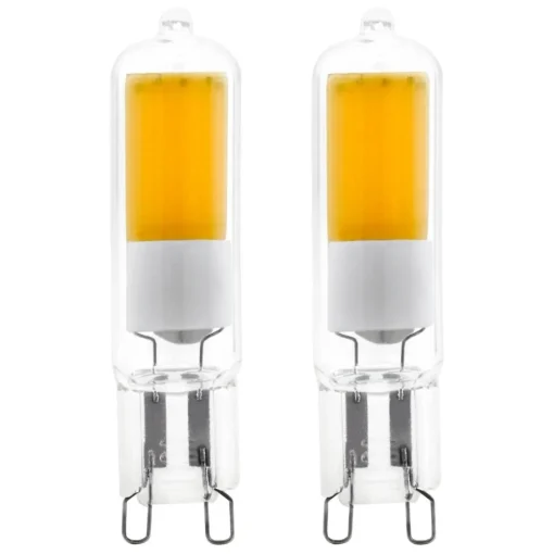 Bissolo Casa Lampadine<2 LAMPADINE A LED 6CM - G9 2W 4000K 220-240V 15000H: vendita online 2 LAMPADINE A LED 6CM - G9 2W 4000K 220-240V 15000H in offerta