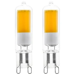Bissolo Casa Lampadine<2 LAMPADINE A LED 6CM - G9 2W 3000K 220-240V 15000H: vendita online 2 LAMPADINE A LED 6CM - G9 2W 3000K 220-240V 15000H in offerta