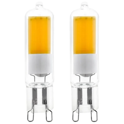 Bissolo Casa Lampadine<2 LAMPADINE A LED 6CM - G9 2W 3000K 220-240V 15000H: vendita online 2 LAMPADINE A LED 6CM - G9 2W 3000K 220-240V 15000H in offerta