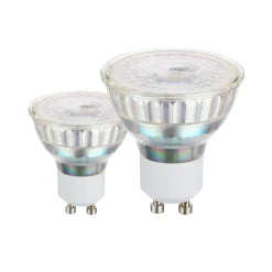 Bissolo Casa Lampadine<2 LAMPADINE A LED D. 5CM - GU10 4.5W 3000K 220-240V 25000H: vendita online 2 LAMPADINE A LED D. 5CM - GU10 4.5W 3000K 220-240V 25000H in offerta