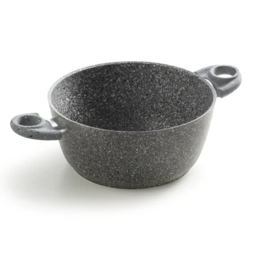 Bissolo Casa Cottura Casseruole<ACCADEMIA MUGNANO - CASSERUOLA 2 MANICI LINEA CUORE DI PIETRA D. 20CM