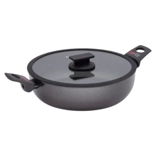 Bissolo Casa Cottura Casseruole<ACCADEMIA MUGNANO - TEGAME 2 MANICI LINEA FORTEZZA DIAM.28CM