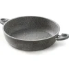Bissolo Casa Cottura Casseruole<ACCADEMIA MUGNANO - TEGAME ALTO 2 MANICI LINEA CUORE DI PIETRA D.36CM