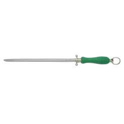 Bissolo Casa Posate Coltelli<ACCIAINO TONDO CROMIZZATO LINEA MILLENNIUM3 30CM