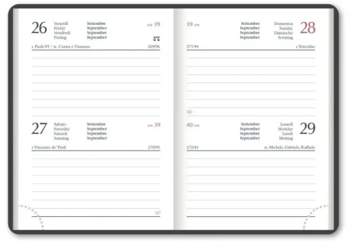 Bissolo Casa Zaini, Astucci E Diari Diari E Agende<AGENDA BIGIORNALIERA 7X10CM COPACABANA: vendita online AGENDA BIGIORNALIERA 7X10CM COPACABANA in offerta