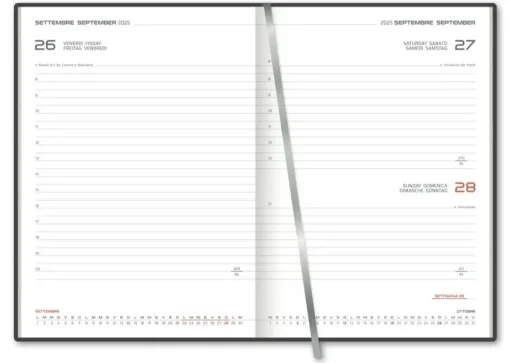Bissolo Casa Zaini, Astucci E Diari Diari E Agende<AGENDA GIORNALIERA S/D 9X13CM NOLI: vendita online AGENDA GIORNALIERA S/D 9X13CM NOLI in offerta