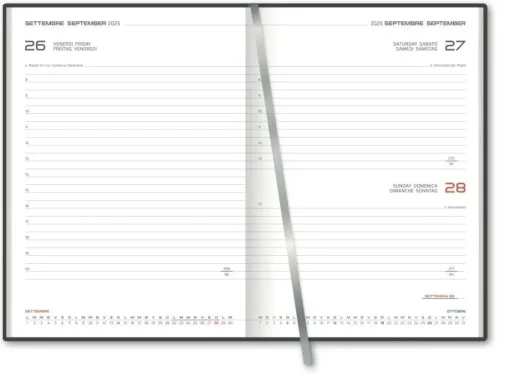 Bissolo Casa Zaini, Astucci E Diari Diari E Agende<AGENDA GIORNALIERA S/D 14,5X20,5CM WALL: vendita online AGENDA GIORNALIERA S/D 14,5X20,5CM WALL in offerta
