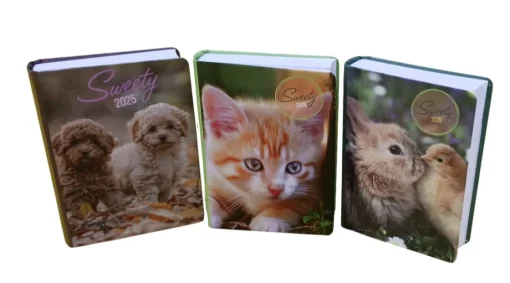 Bissolo Casa Zaini, Astucci E Diari Diari E Agende<AGENDA GIORNALIERA 7X10CM SWEETY: vendita online AGENDA GIORNALIERA 7X10CM SWEETY in offerta