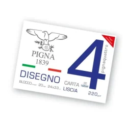 Bissolo Casa Disegno Tecnico Album Da Disegno<Album da disegno Pigna Pignaquattro 0220021GE: Fogli lisci