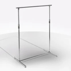 Bissolo Casa Appendiabiti E Servomuti<APPENDIABITI ACHILLE PALO SINGOLO ALLUNGABILE CM 172X50.5 H.190 CROMO: vendita online APPENDIABITI ACHILLE PALO SINGOLO ALLUNGABILE CM 172X50.5 H.190 CROMO in offerta