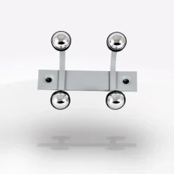 Bissolo Casa Appendiabiti E Servomuti<APPENDIABITI ELLE CM 28 IN METALLO ARGENTO: vendita online APPENDIABITI ELLE CM 28 IN METALLO ARGENTO in offerta