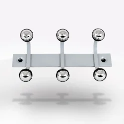 Bissolo Casa Appendiabiti E Servomuti<APPENDIABITI ELLE CM 45 IN METALLO COLOR ARGENTO: vendita online APPENDIABITI ELLE CM 45 IN METALLO COLOR ARGENTO in offerta