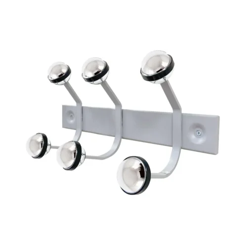 Bissolo Casa Appendiabiti E Servomuti<APPENDIABITI ELLE CM 45 IN METALLO COLOR ARGENTO: vendita online APPENDIABITI ELLE CM 45 IN METALLO COLOR ARGENTO in offerta