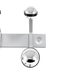 Bissolo Casa Appendiabiti E Servomuti<APPENDIABITI ELLE CM 45 IN METALLO COLOR ARGENTO: vendita online APPENDIABITI ELLE CM 45 IN METALLO COLOR ARGENTO in offerta