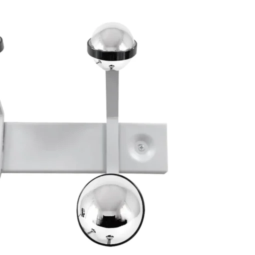 Bissolo Casa Appendiabiti E Servomuti<APPENDIABITI ELLE CM 45 IN METALLO COLOR ARGENTO: vendita online APPENDIABITI ELLE CM 45 IN METALLO COLOR ARGENTO in offerta