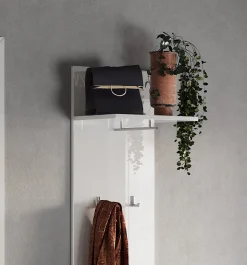 Bissolo Casa Appendiabiti E Servomuti<APPENDIABITI FRAME CM 40 BIANCO LUCIDO: vendita online APPENDIABITI FRAME CM 40 BIANCO LUCIDO in offerta