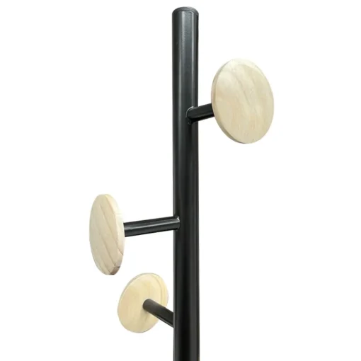 Bissolo Casa Appendiabiti E Servomuti<APPENDIABITI TAMPIERI IN METALLO NERO E LEGNO: vendita online APPENDIABITI TAMPIERI IN METALLO NERO E LEGNO in offerta