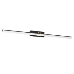 Bissolo Casa Applique<APPLIQUE A LED VERDELLO NERA/ORO H 10.5CM - 5W 750lm IP44: vendita online APPLIQUE A LED VERDELLO NERA/ORO H 10.5CM - 5W 750lm IP44 in offerta