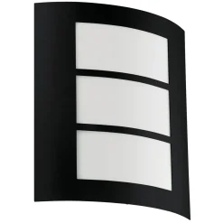 Bissolo Casa Lampade Da Esterno<APPLIQUE CITY NERO 23.5CM - E27 1X40W IP44: vendita online APPLIQUE CITY NERO 23.5CM - E27 1X40W IP44 in offerta