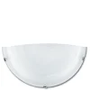 Bissolo Casa Applique<APPLIQUE DUNA CON ALABASTRO BIANCO/GRIGIO CROMATO D30X15CM - 1XE27 60W: vendita online APPLIQUE DUNA CON ALABASTRO BIANCO/GRIGIO CROMATO D30X15CM - 1XE27 60W in offerta