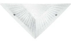 Bissolo Casa Plafoniere<APPLIQUE ISIDE BIANCO 40X18CM - 1XE27 MAX 60W: vendita online APPLIQUE ISIDE BIANCO 40X18CM - 1XE27 MAX 60W in offerta