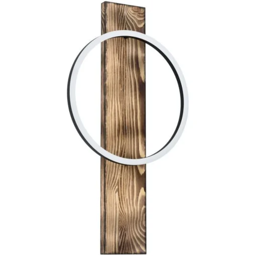 Bissolo Casa Applique<APPLIQUE LED BOYAL LEGNO L30 H56CM - 1X1700lm 3000K 1X12W: vendita online APPLIQUE LED BOYAL LEGNO L30 H56CM - 1X1700lm 3000K 1X12W in offerta