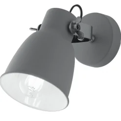 Bissolo Casa Applique<APPLIQUE LEGEND GRIGIO 1XE27 12.3X19.5X22CM ECO-CONTRIBUTO RAEE COMPRESO: vendita online APPLIQUE LEGEND GRIGIO 1XE27 12.3X19.5X22CM ECO-CONTRIBUTO RAEE COMPRESO in offerta