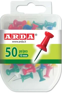 Bissolo Casa Cancelleria Accessori Vari<ARDA - CONFEZIONE 50 SPILLI CARTOGRAFICI A CLESSIDRA ASSORTITI: vendita online ARDA - CONFEZIONE 50 SPILLI CARTOGRAFICI A CLESSIDRA ASSORTITI in offerta