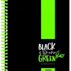 Bissolo Casa Quaderni E Blocchi Quaderni Ad Anelli<ARDA - RE-GENERATION QUADERNO AD ANELLI 80 FOGLI A5 QUADRETTI NERO/VERDE : vendita online ARDA - RE-GENERATION QUADERNO AD ANELLI 80 FOGLI A5 QUADRETTI NERO/VERDE in offerta