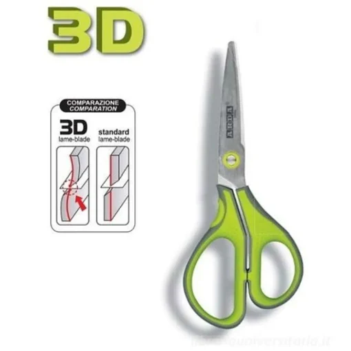 Bissolo Casa Cancelleria Forbici<ARDA - REVOLUTION 3D FORBICI IN ACCIAIO INOX BICOLORE 17CM : vendita online ARDA - REVOLUTION 3D FORBICI IN ACCIAIO INOX BICOLORE 17CM in offerta