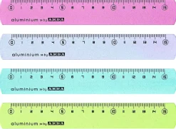 Bissolo Casa Disegno Tecnico Squadre E Righelli<ARDA - RIGHELLO SERIE PROFIL ALUMINIUM FROST 15CM ASSORTITO: vendita online ARDA - RIGHELLO SERIE PROFIL ALUMINIUM FROST 15CM ASSORTITO in offerta