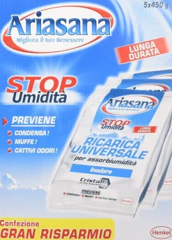Bissolo Casa Deodoranti Per Ambiente<ARIASANA RIC.INODORE 5X450G: vendita online ARIASANA RIC.INODORE 5X450G in offerta