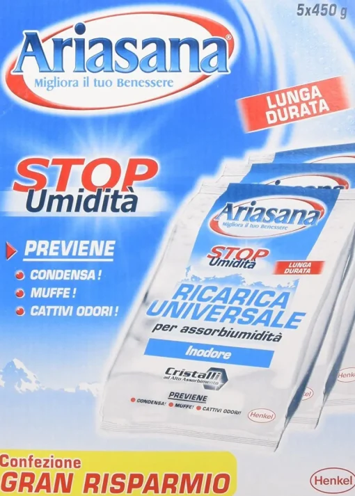 Bissolo Casa Deodoranti Per Ambiente<ARIASANA RIC.INODORE 5X450G: vendita online ARIASANA RIC.INODORE 5X450G in offerta