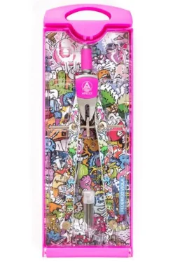 Bissolo Casa Disegno Tecnico Compassi<ARICCI - COMPASSO BALAUSTRONE MASTER N3300C STREET ART ASSORTITO: vendita online ARICCI - COMPASSO BALAUSTRONE MASTER N3300C STREET ART ASSORTITO in offerta