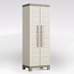 Bissolo Casa Mobili In Resina E Ferro|Mobili In Resina E Ferro<ARMADIO A RIPIANI EXCELLENCE IN RESINA CM 65X45 H182 BEIGE E TORTORA: vendita online ARMADIO A RIPIANI EXCELLENCE IN RESINA CM 65X45 H182 BEIGE E TORTORA in offerta