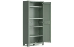 Bissolo Casa Mobili In Resina E Ferro|Mobili In Resina E Ferro<ARMADIO A RIPIANI MOD. PLANET OUTDOOR IN RESINA CM 80X44 H 182 GRIGIO/VERDE: vendita online ARMADIO A RIPIANI MOD. PLANET OUTDOOR IN RESINA CM 80X44 H 182 GRIGIO/VERDE in offerta