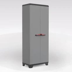 Bissolo Casa Mobili In Resina E Ferro|Mobili In Resina E Ferro<ARMADIO A RIPIANI MOD. STILO IN RESINA CM 68X39 H.173 GRIGIO SCURO E NERO: vendita online ARMADIO A RIPIANI MOD. STILO IN RESINA CM 68X39 H.173 GRIGIO SCURO E NERO in offerta
