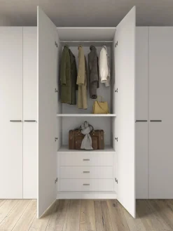 Bissolo Casa Armadi Anta Battente<ARMADIO ATHOS CM 270X58 H. 247 CANAPA