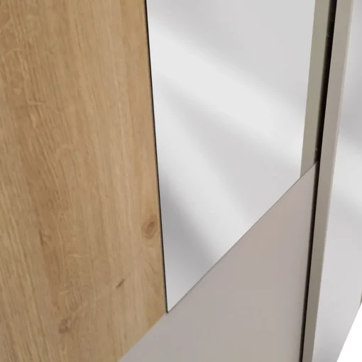 Bissolo Casa Armadi Anta Scorrevole<Armadio Bergen Cashmere E Cadiz: :Armadio in laminato a 2 ante grandi