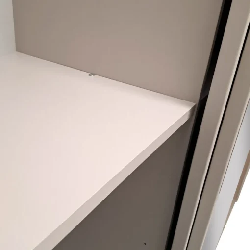 Bissolo Casa Armadi Anta Scorrevole<Armadio Bergen Cashmere E Cadiz: :Armadio in laminato a 2 ante grandi
