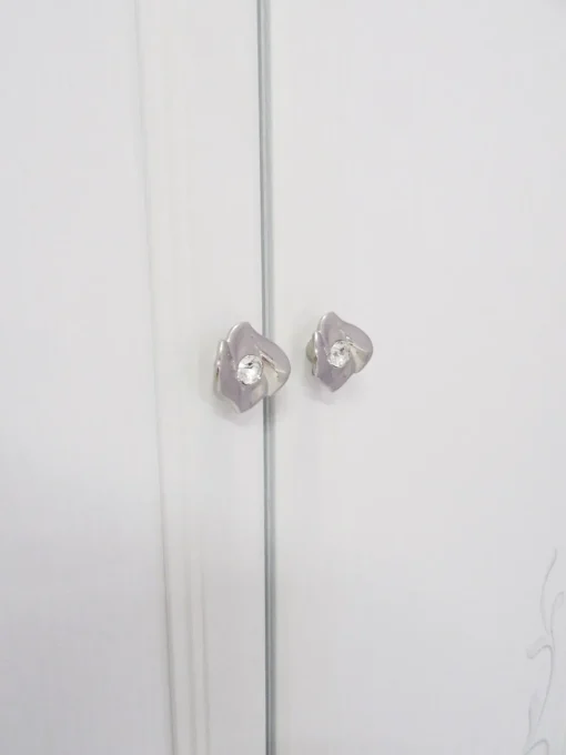 Bissolo Casa Armadi Anta Battente<Armadio classico bianco 4 ante con pomello Swaroski