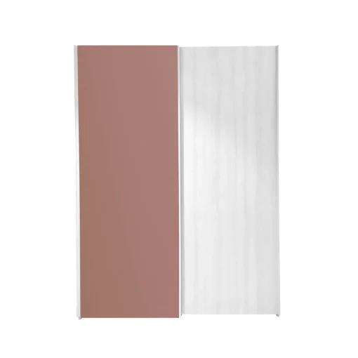Bissolo Casa Armadi Anta Scorrevole<Armadio Cm 181x65 H247 Rovere Nordico e Rosa in Offeta online