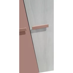 Bissolo Casa Armadi Anta Battente<ARMADIO CM 181X58 H.214.7 ROVERE NORDICO E ROSA