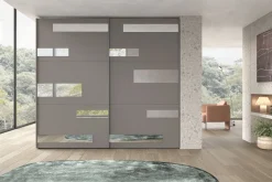 Bissolo Casa Armadi Anta Scorrevole<ARMADIO GALAXY CM 272X65 H. 247 FANGO