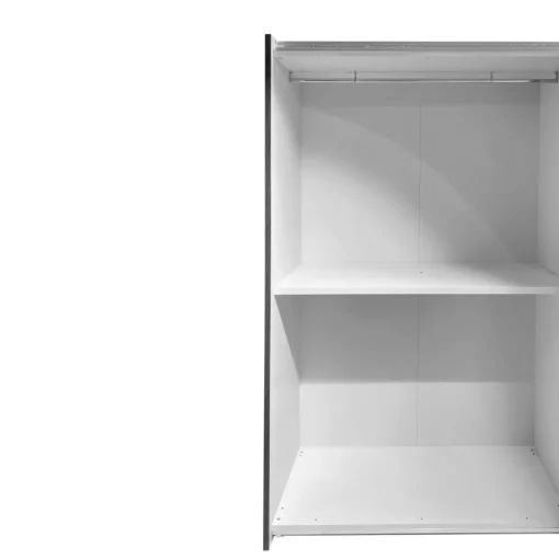 Bissolo Casa Armadi Anta Scorrevole<ARMADIO LINK CM 277X62/66 H. 262 FRASSINO NUVOLA E CENERE WOOD