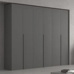 Bissolo Casa Armadi Anta Battente<ARMADIO LOFT CM 270X58 H. 247 FANGO