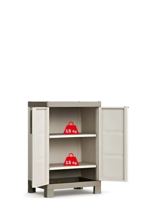 Bissolo Casa Mobili In Resina E Ferro|Mobili In Resina E Ferro<ARMADIO MOD. EXCELLENCE IN RESINA CM 65X45 H. 97 BEIGE E TORTORA: vendita online ARMADIO MOD. EXCELLENCE IN RESINA CM 65X45 H. 97 BEIGE E TORTORA in offerta