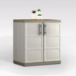 Bissolo Casa Mobili In Resina E Ferro|Mobili In Resina E Ferro<ARMADIO MOD EXCELLENCE XL RESINA CM 89X54 H 93 BEIGE E TORTORA: vendita online ARMADIO MOD EXCELLENCE XL RESINA CM 89X54 H 93 BEIGE E TORTORA in offerta